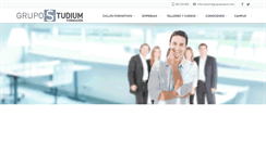 Desktop Screenshot of grupostudium.com